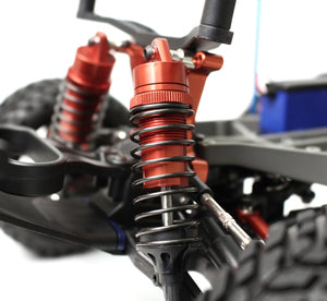 Slash 2/4WD Aluminum Front Shock (x2) - Red