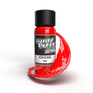 Solid Red Airbrush Ready Paint, 2oz Bottle
