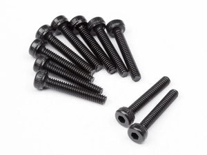 Cap Head Screw, M2X12mm, Hex Socket, (10pcs)