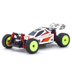 Mini-Z Buggy Turbo Optima Mid Special White, Readyset