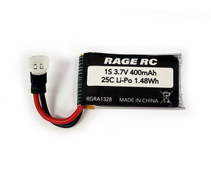3.7V 400mAh 25C LiPo Battery