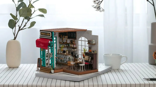 Simon’s Coffee Shop - DIY Miniature House Kit (Copy)