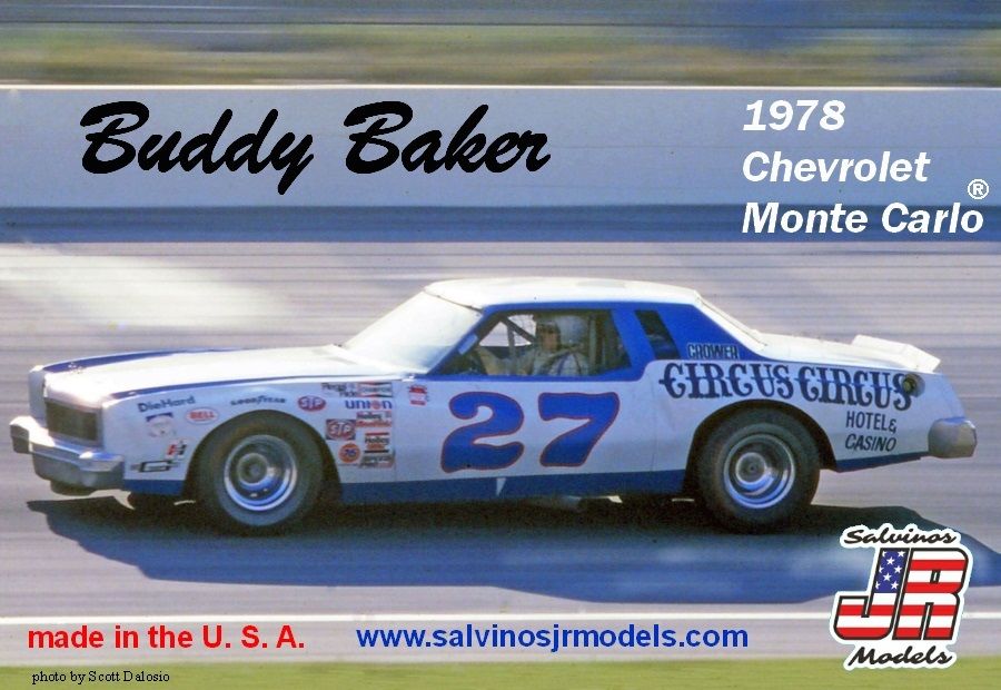 1/25 Buddy Baker #27 1978 Chevrolet Monte Carlo