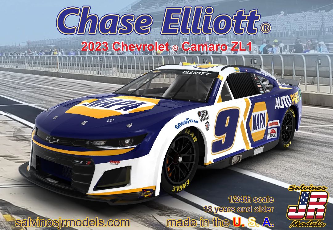 1/24 Hendrick Motorsports Chase Elliott 2023 Camaro