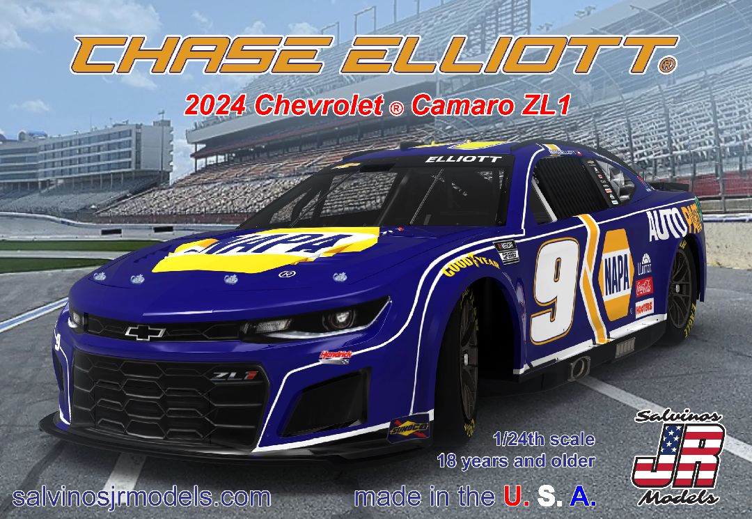 1/24 Hendrick Elliott 2024 Camaro "NAPA"