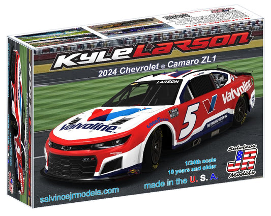 1/24 Hendrick 2024 Larson Camaro "Valvoline"