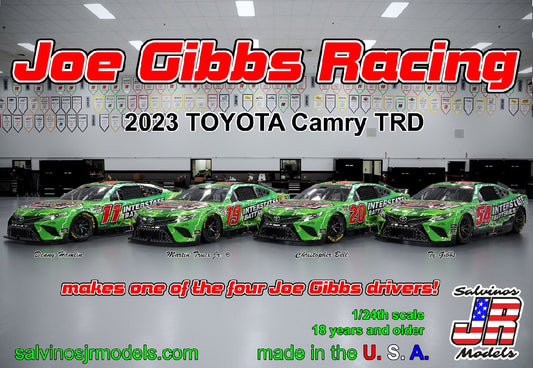 1/24 J.Gibbs Racing 2023 Camry "Interstate Batteries"