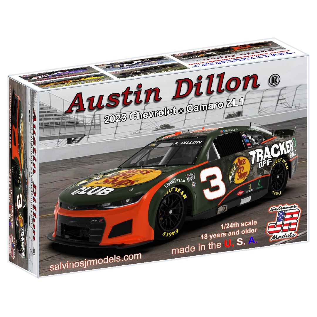 1/24 RCR Austin Dillon Camaro "Bass Pro Shop"