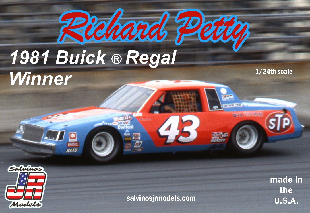 1/24 Richard Petty #43 Buick Regal 1981 Winner