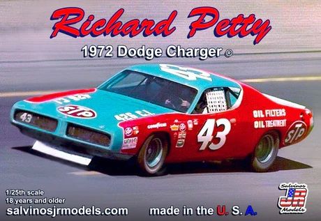 1/25 Richard Petty 1972 Charger "Talladega"