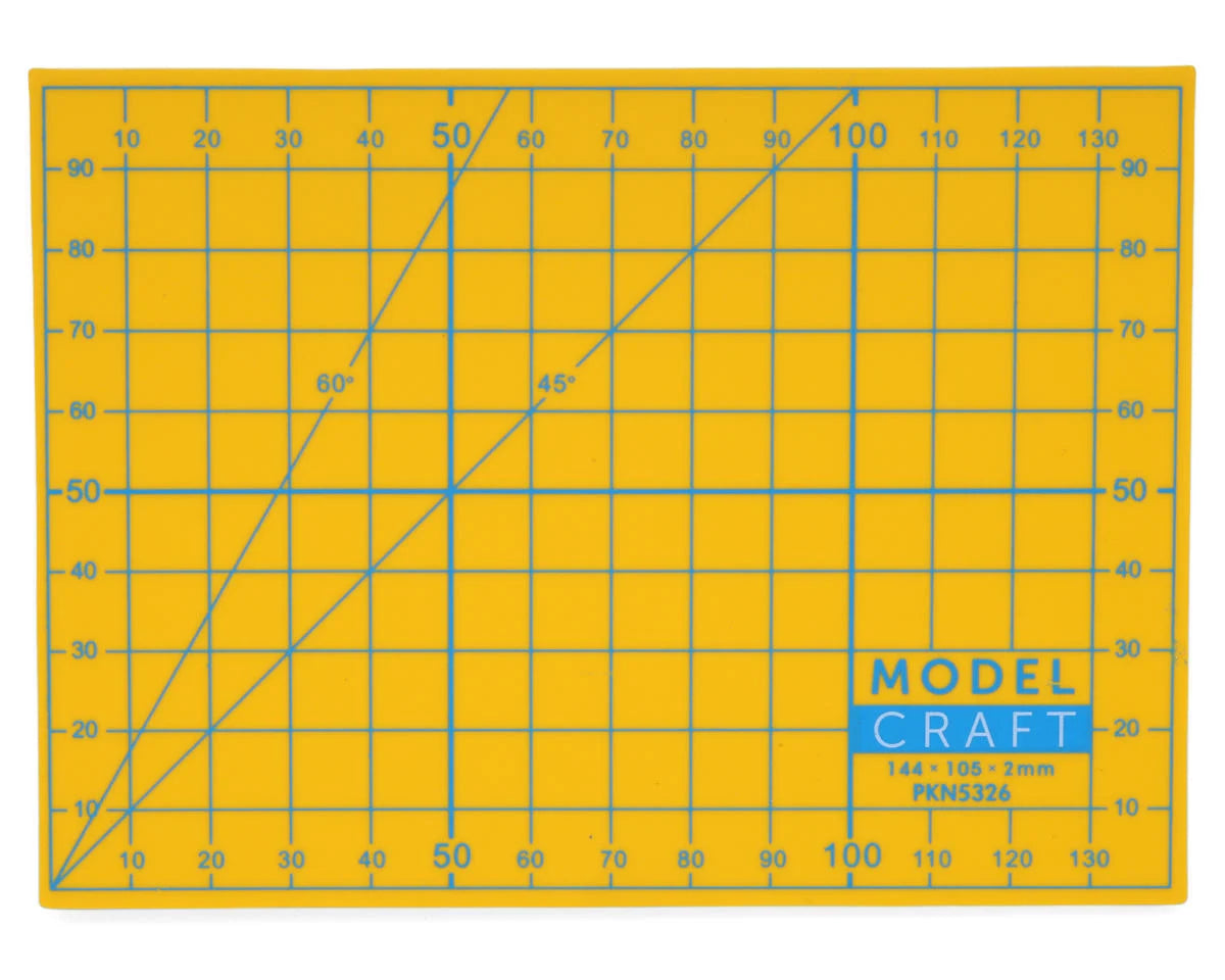 Model Craft A6 Self-Healing Cutting Mat (Yellow) (5.66x4.13")