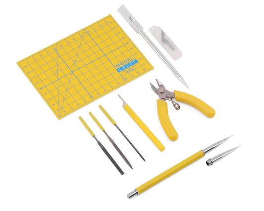Model Craft 13-Piece Micro Modeling Tool Set w/Zip-Up Storage Case
