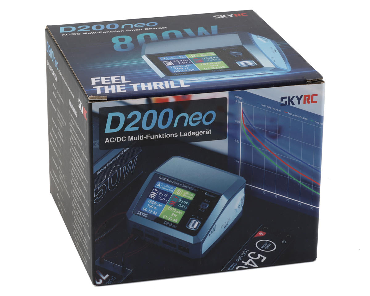 D200 NEO Dual Smart Battery Charger