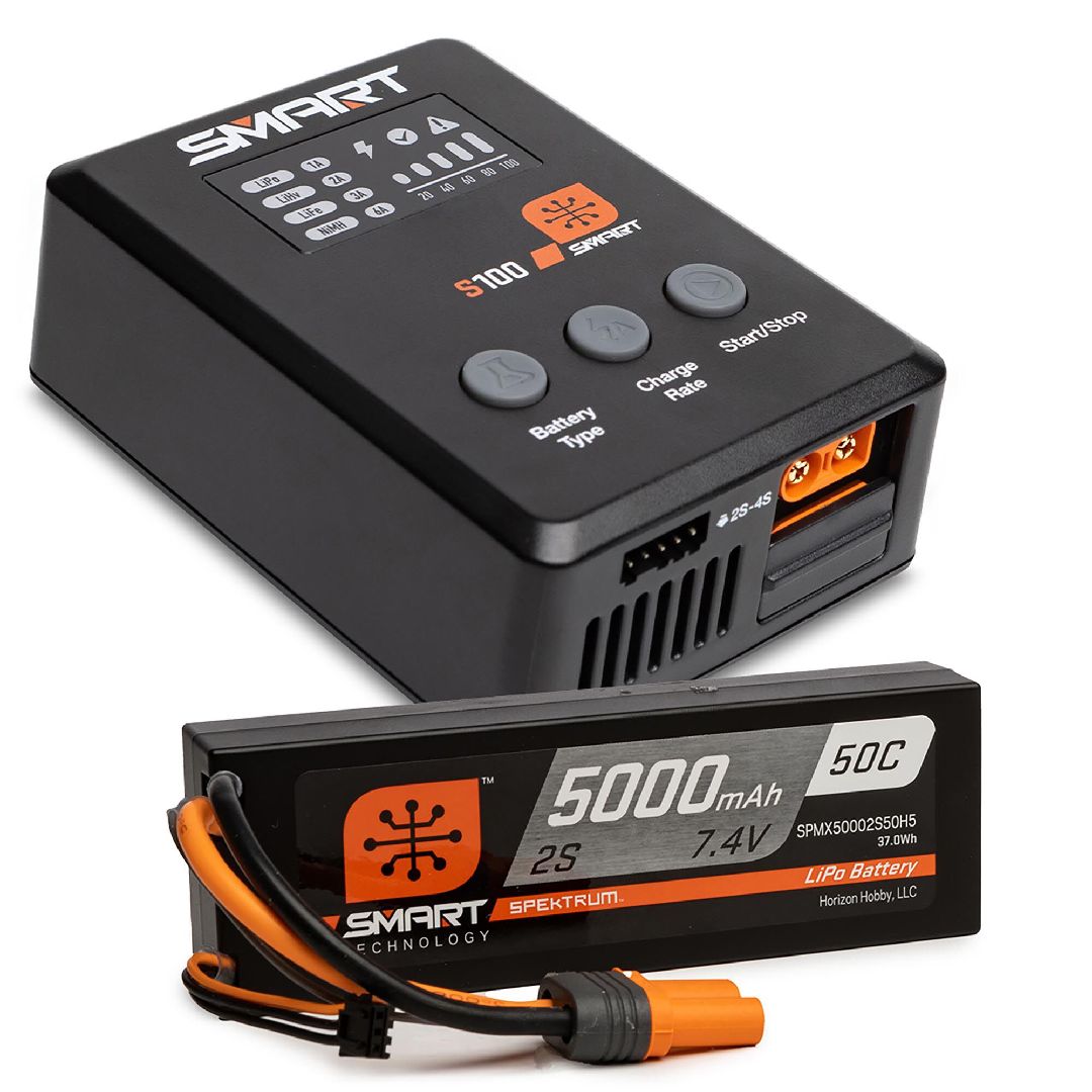 Powerstage Surface Bundle: 5000mAh 2S IC5 & S100