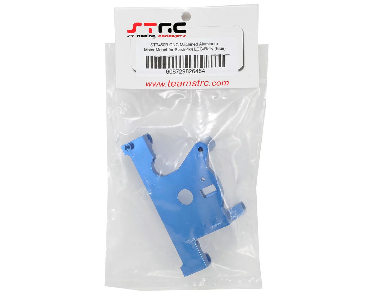 Aluminum LCG Motor Mount for 4X4 Traxxas Rally/Slash (Blue)
