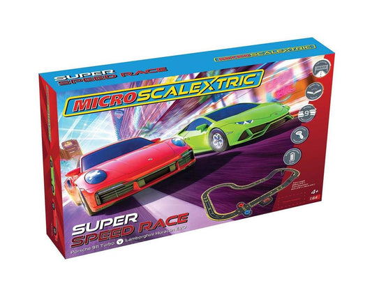 Super Speed Race Set - Lamborghini vs Porsche