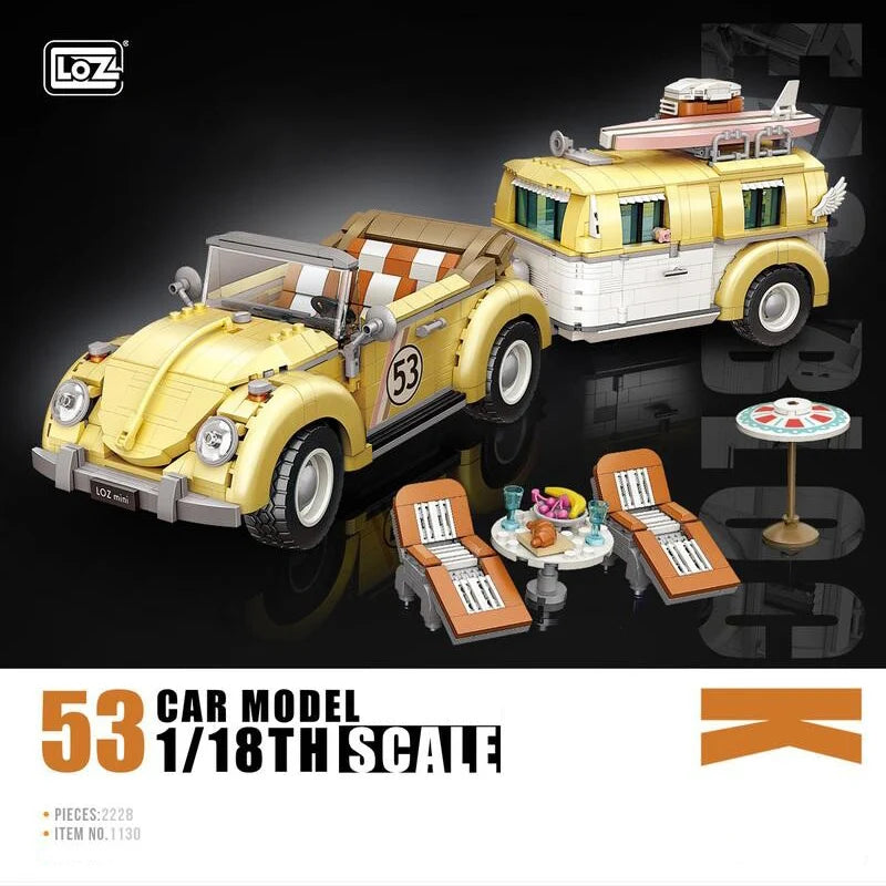 Station Wagon Building Brick Set