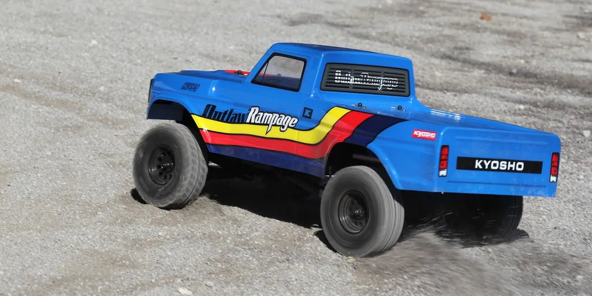 OUTLAW RAMPAGE 2WD Truck RTR - Blue
