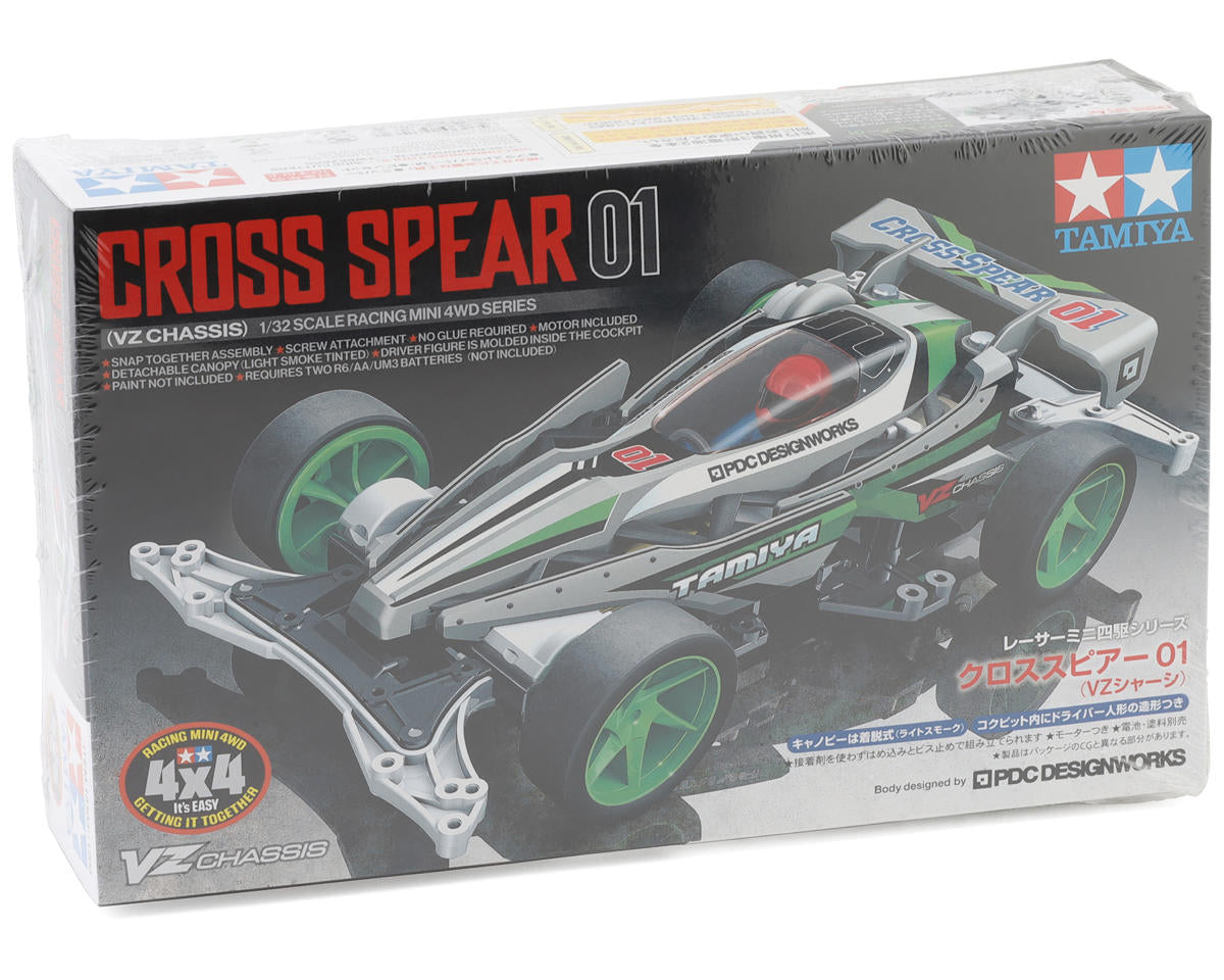 1/32 Cross Spear 01 VZ Chassis Mini 4WD Kit