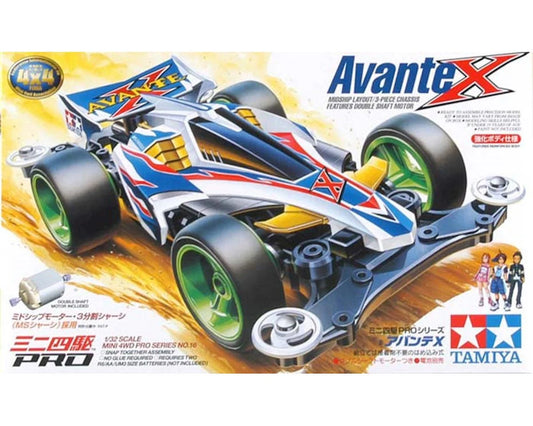 1/32 JR Avante X MS Chassis Mini 4WD Kit