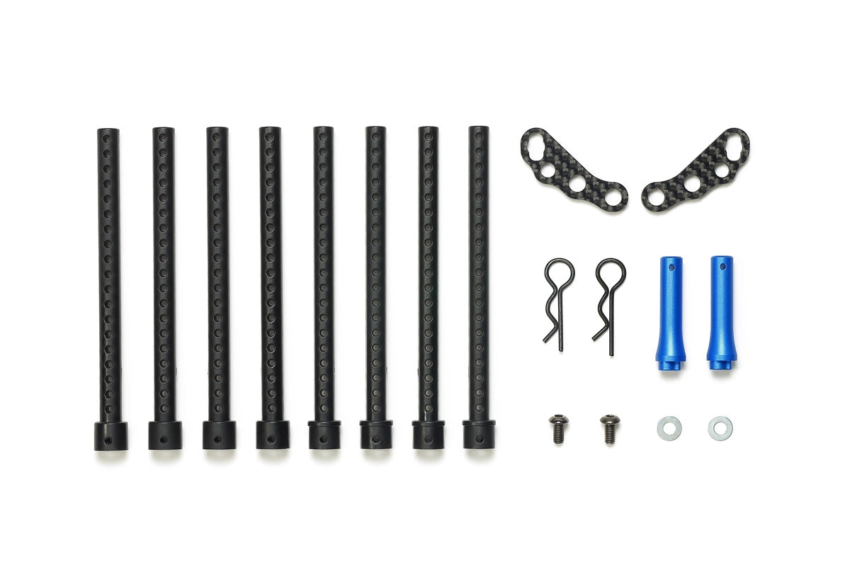 TA08R Reinforced Rear Body Mount Set