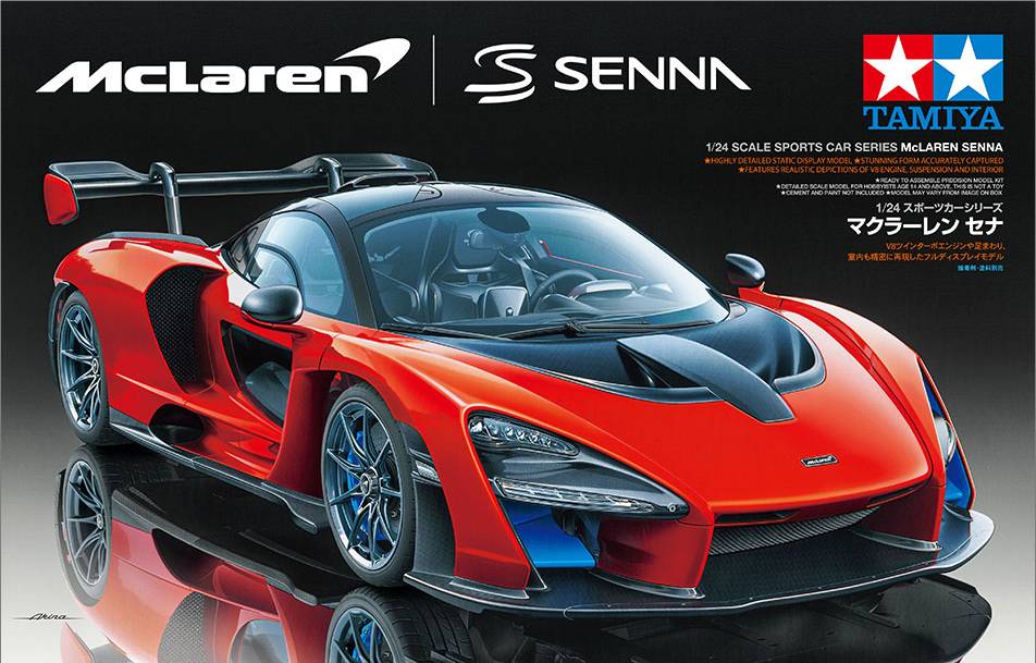 1/24 McLAREN SENNA