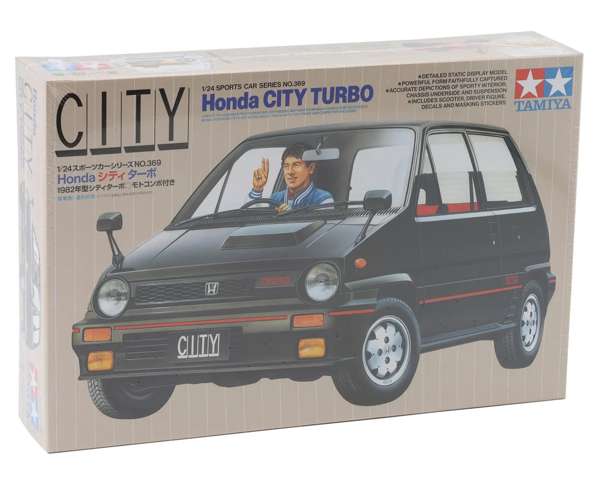1/24 Scale Honda City Turbo Plastic Model Kit