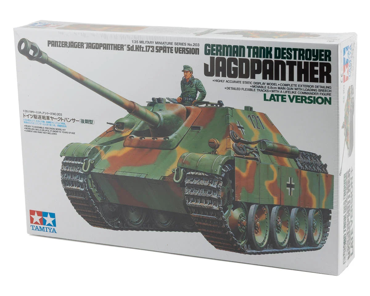 1/35 GERMAN TANK DESTROYER JAGDPANTHER - LATE VERSION
