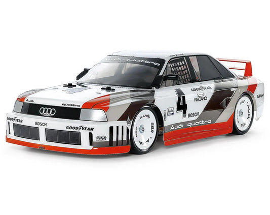 TT-02 Audi 90 Quattro Racing 1/10 4WD Electric Touring Car Kit w/Pre-Painted Body (Red/White) (Limited Edition)