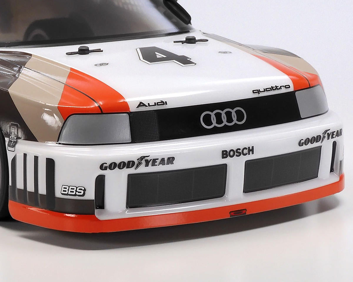 TT-02 Audi 90 Quattro Racing 1/10 4WD Electric Touring Car Kit w/Pre-Painted Body (Red/White) (Limited Edition)
