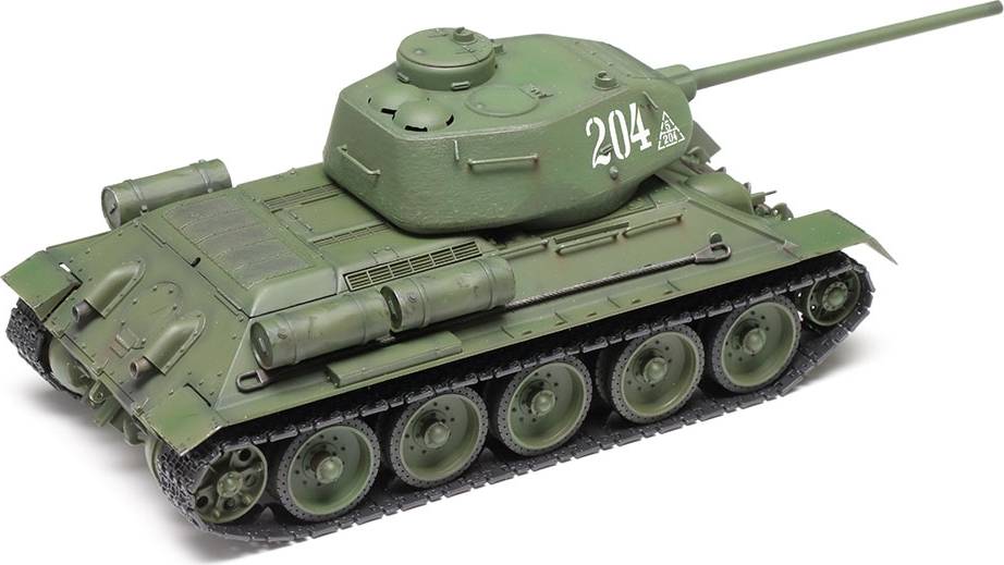 1/35 RC Russian Tank T-34-85 w/Control Unit