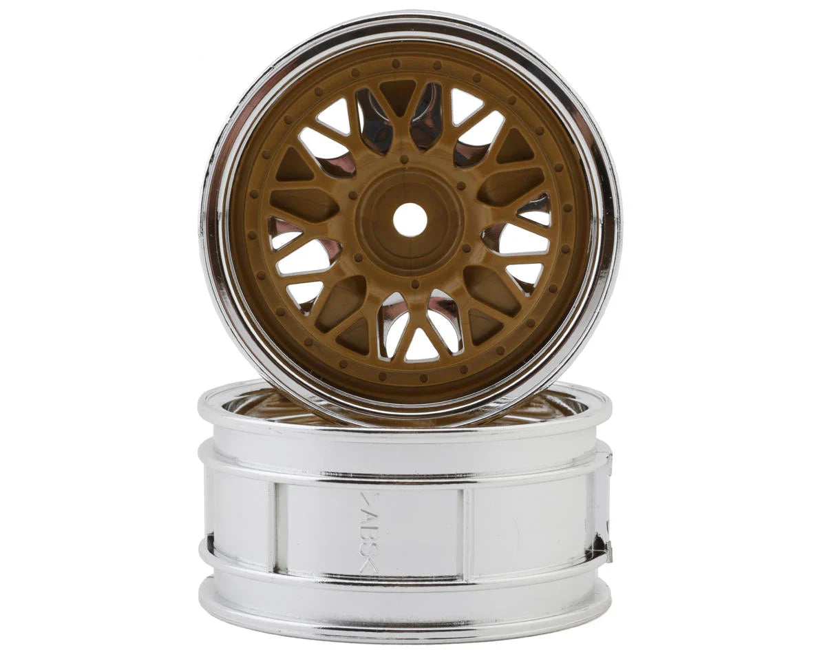2-PIECE MESH WHEELS (x2)