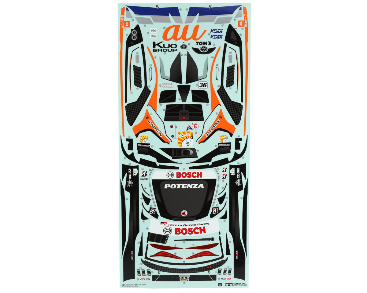 Toyota TOM's GR Supra TAM51678 CLEAR body only