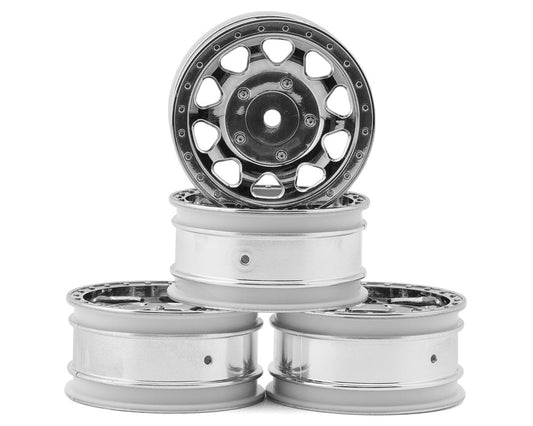 BBX Buggy Wheels (Chrome) Front/Rear w/12mm Hex (x4)