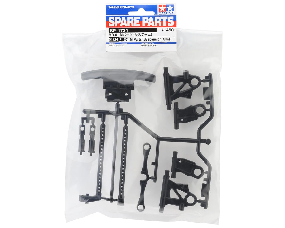 MB-01 Suspension Arms & Body Mount Set (M Parts)