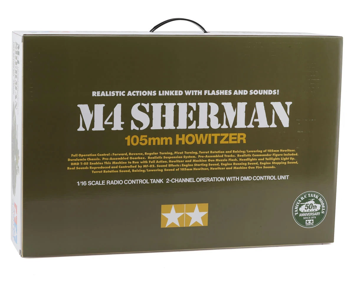 1/16 M4 Sherman 105mm Howitzer "Full Option" RC Tank KIT