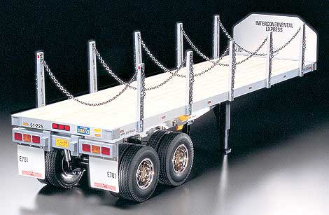 1/14 Scale RC Flatbed Semi Trailer TAM56306 KIT