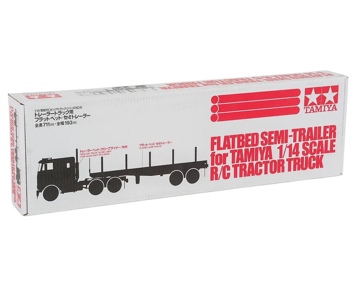 1/14 Scale RC Flatbed Semi Trailer TAM56306 KIT – Chris's House