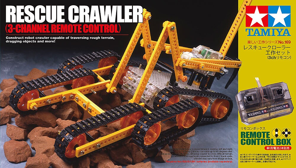 RESCUE CRAWLER (REMOTE CONTROLLED)