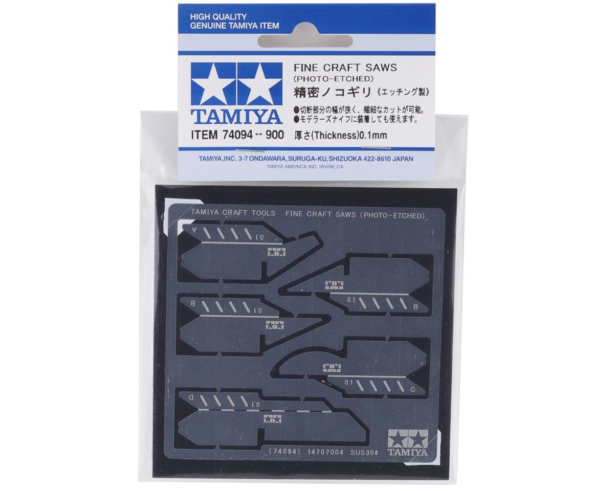 Photo-Etched Craft Saw Set 0.1mm