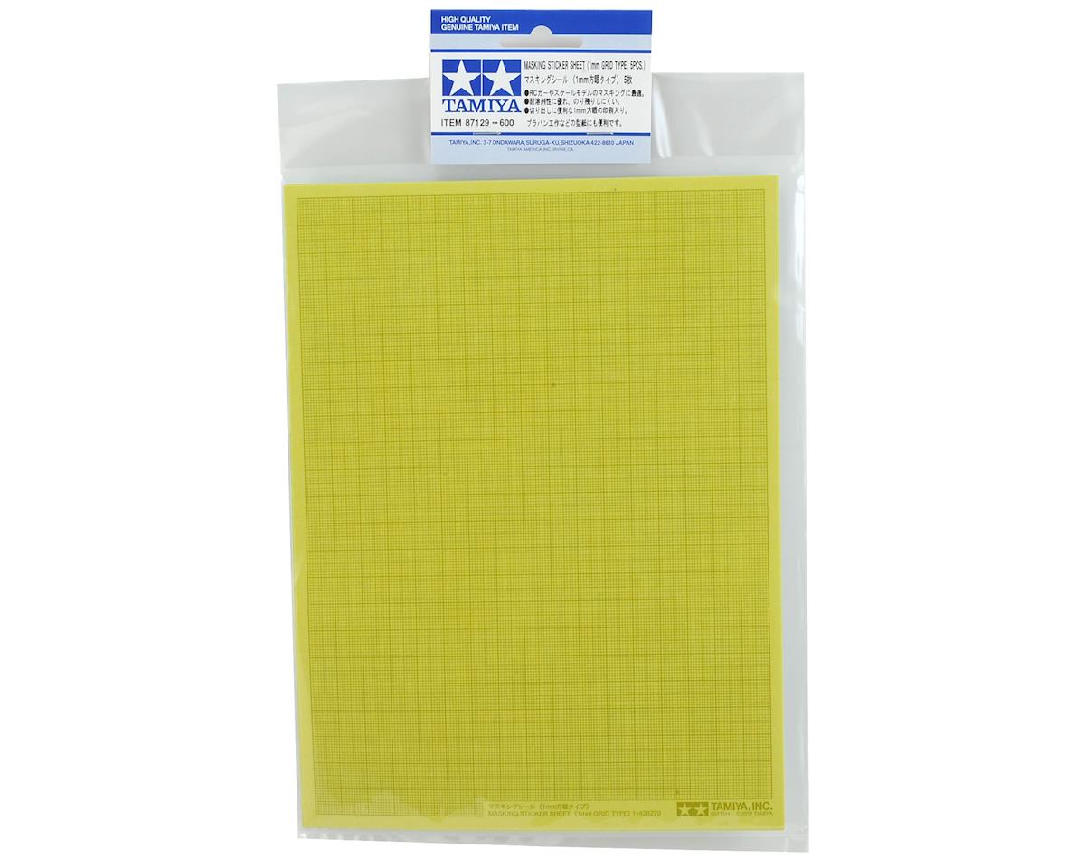 1mm Grid Type Masking Sticker Sheet (x5)