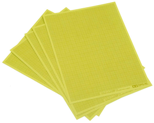 1mm Grid Type Masking Sticker Sheet (x5)