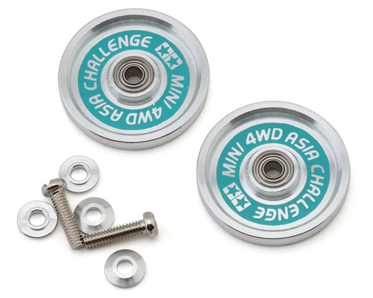 HG 19mm Aluminum Limited-Edition Rollers( Asia Challenge /Green )
