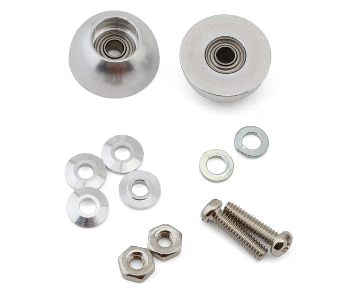 HG Aluminum Ball-Race Rollers (11mm) (Bowl Type) (Limited Edition)