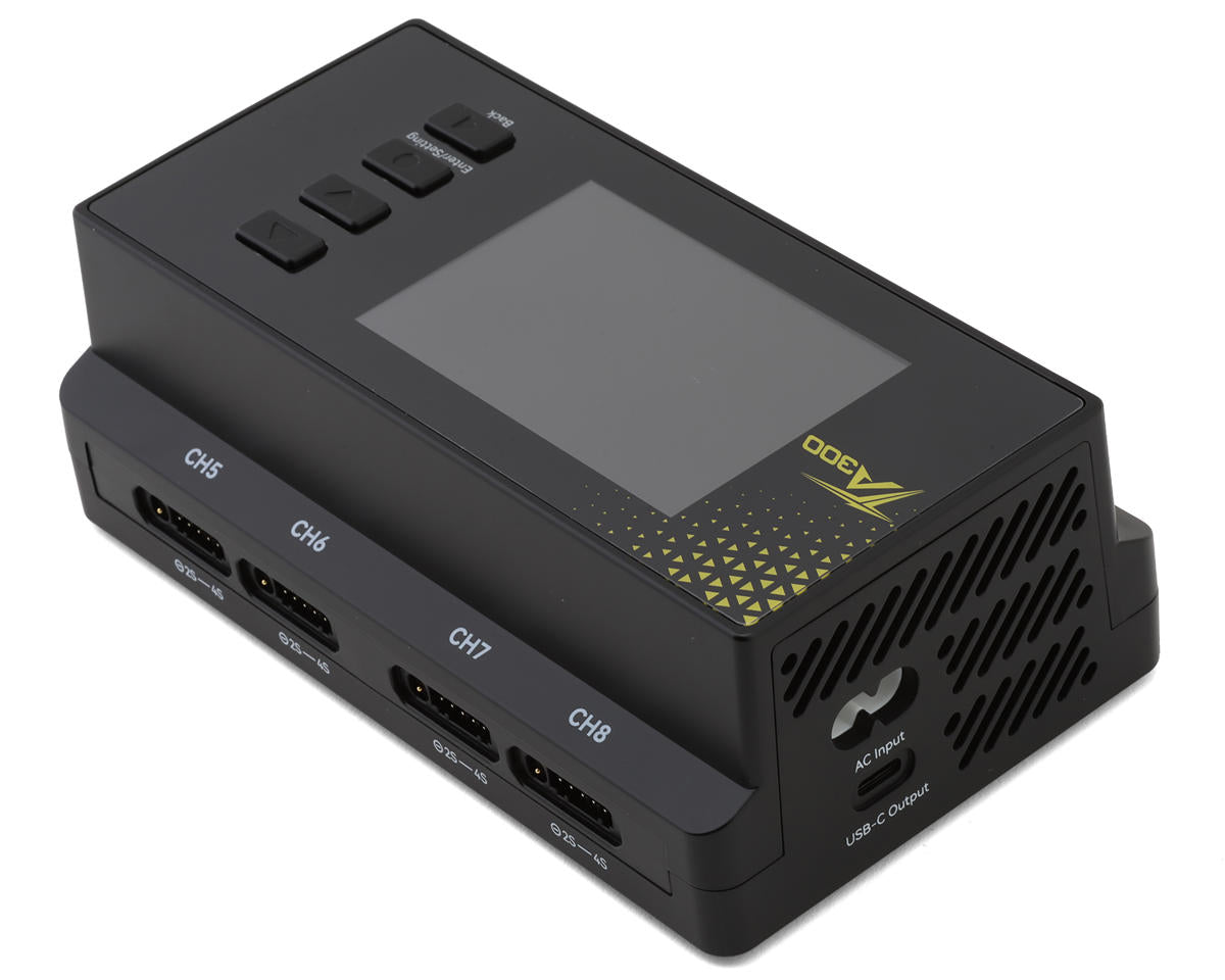 TA300 G-Tech Smart 8-Channel AC Charger (Black) (4S/2A/240W)