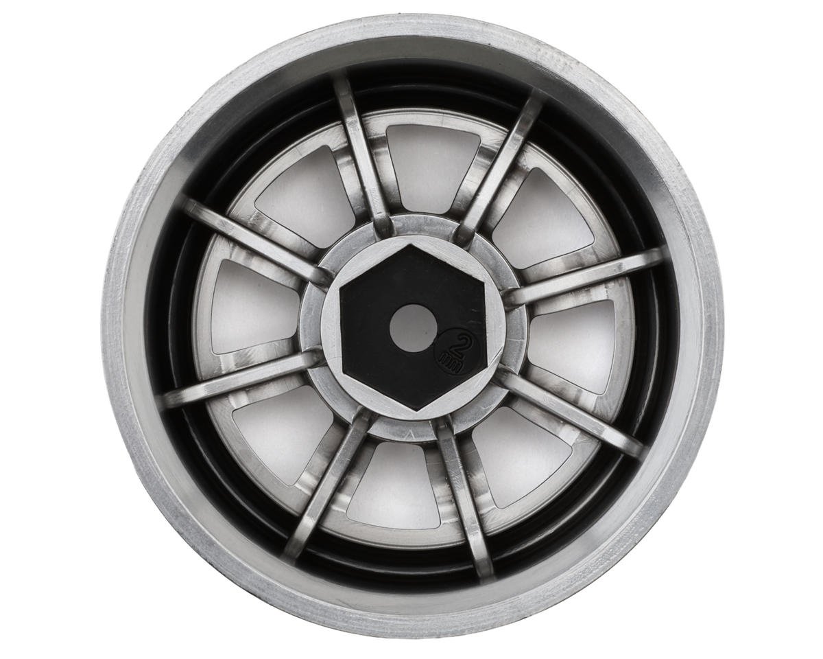 RS Watanabe 1/10 Drift Wheels (Chrome) (2) (2mm Offset)