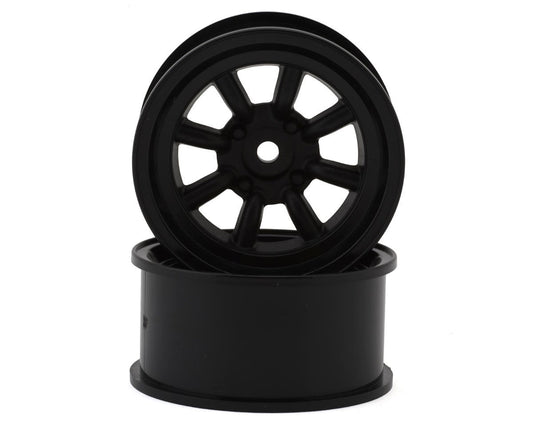 RS Watanabe 1/10 Drift Wheels (Black) (2) (5mm Offset)