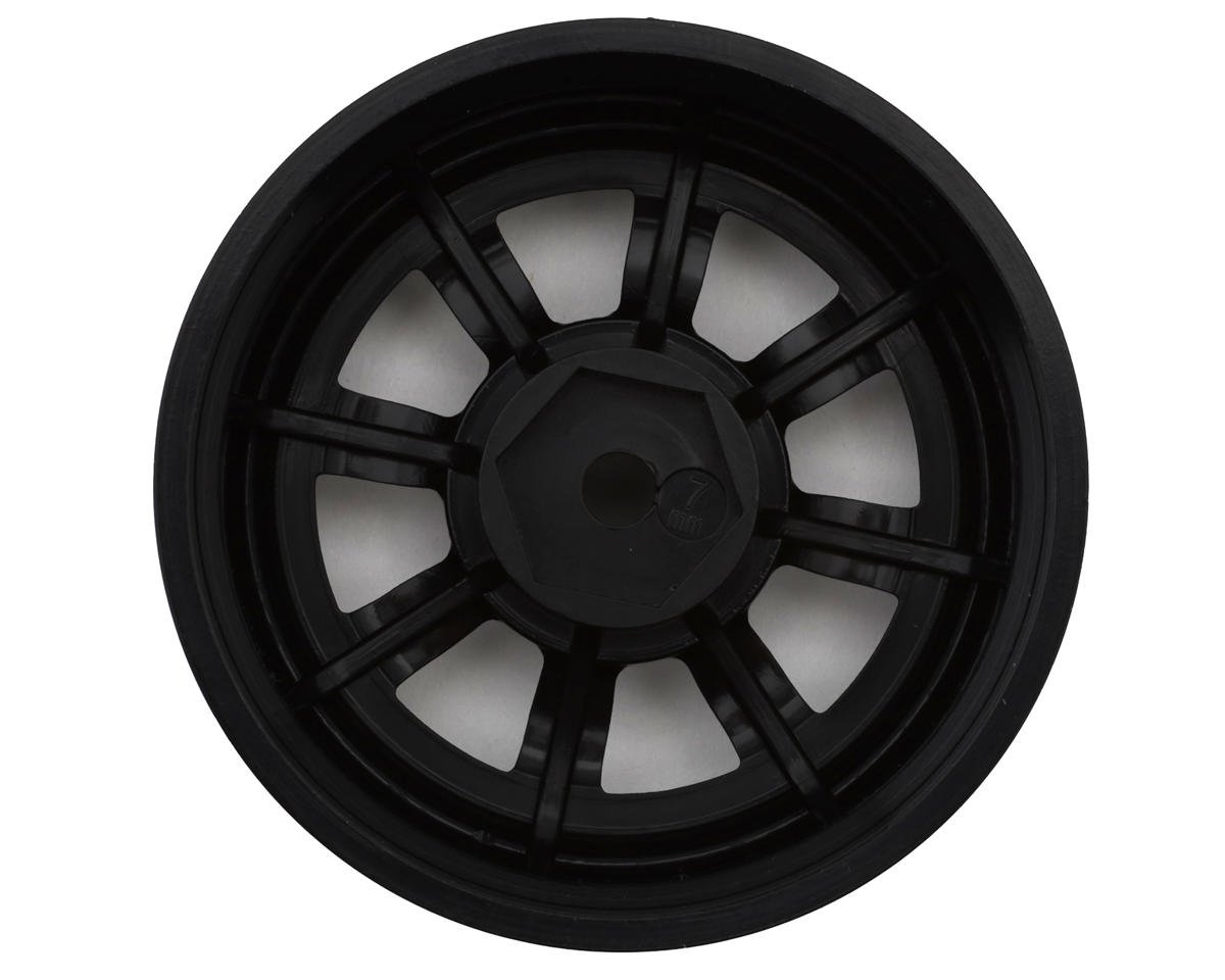 RS Watanabe 1/10 Drift Wheels (Black) (2) (7mm Offset)
