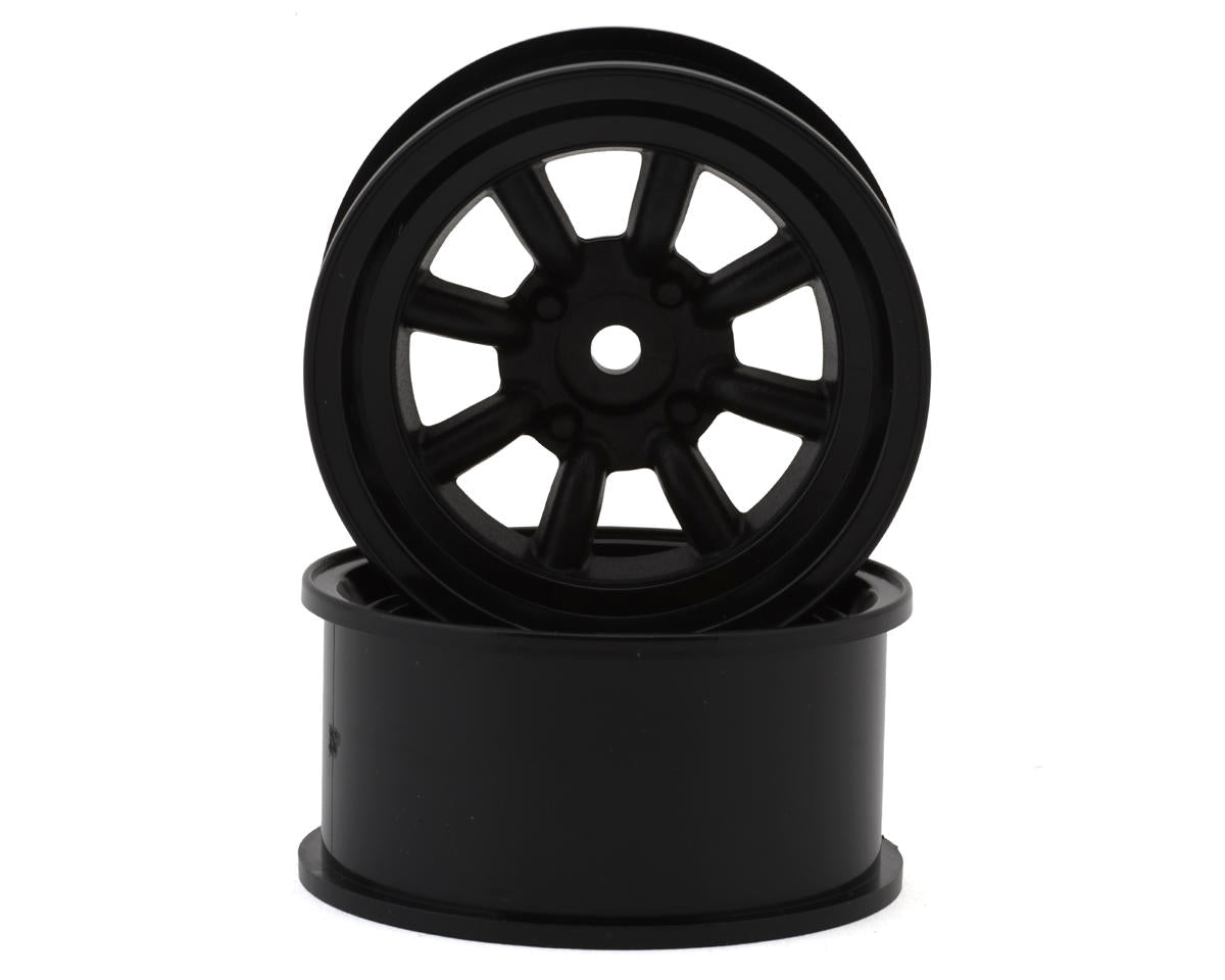 RS Watanabe 1/10 Drift Wheels (Black) (2) (10mm Offset)