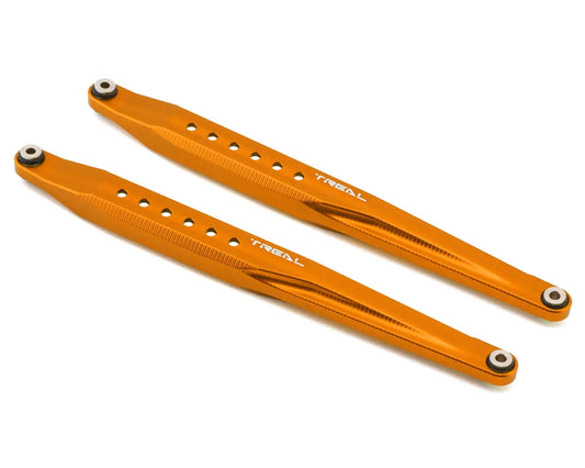Axial RBX10 Ryft Aluminum Rear Trailing Arms (Orange) (2)